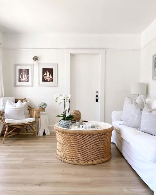 Try white coastal decor