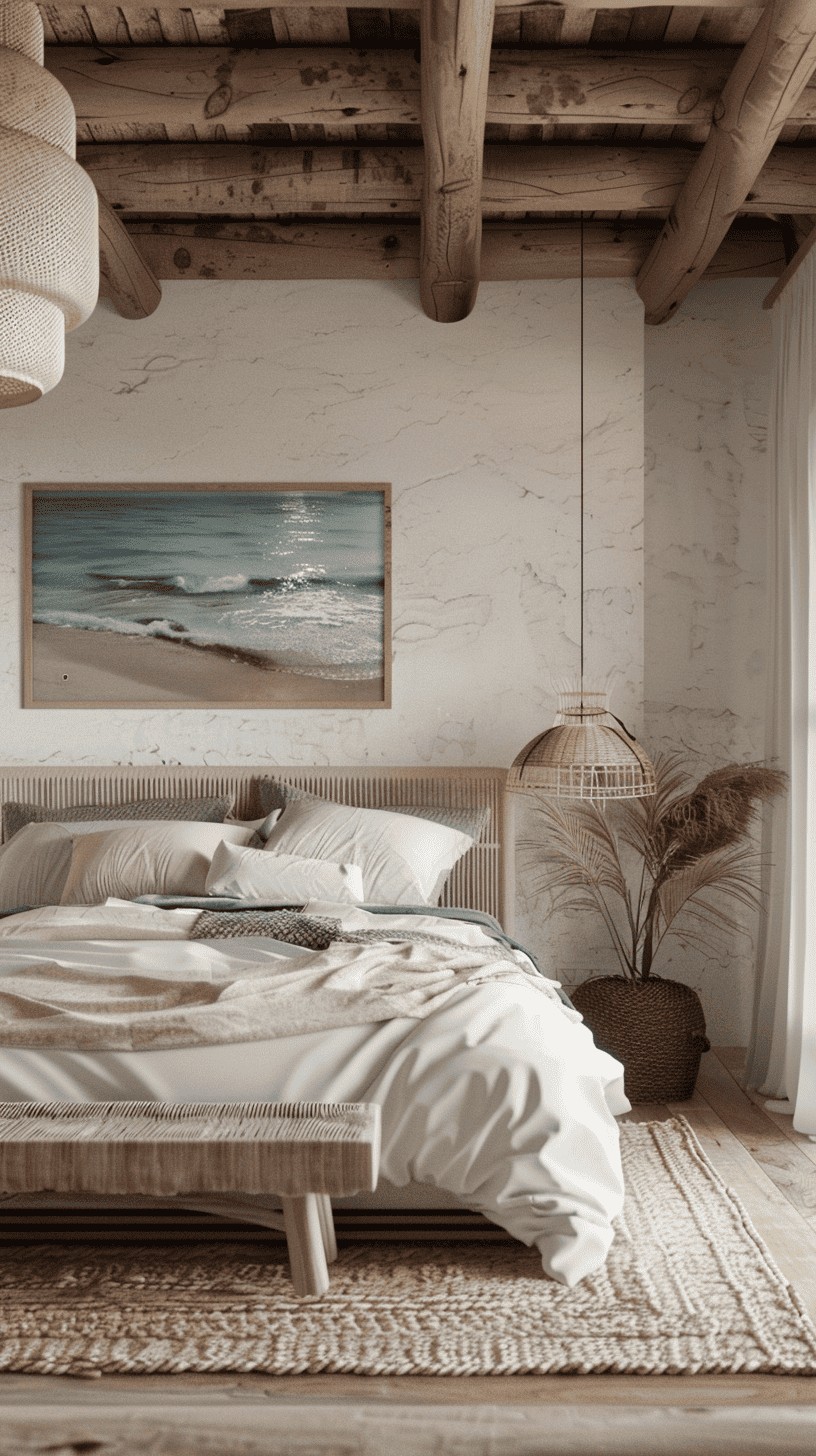 Beachy Bedroom Inspo