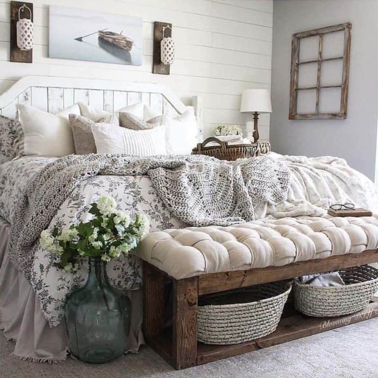 Rustic Bed Spring Decor: Embracing Simplicity