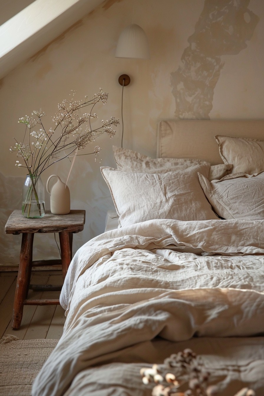 Set a Casual Summer Mood with Linen Bedding