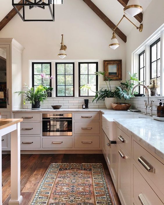 Kitchens with a Nancy Meyers Aesthetic