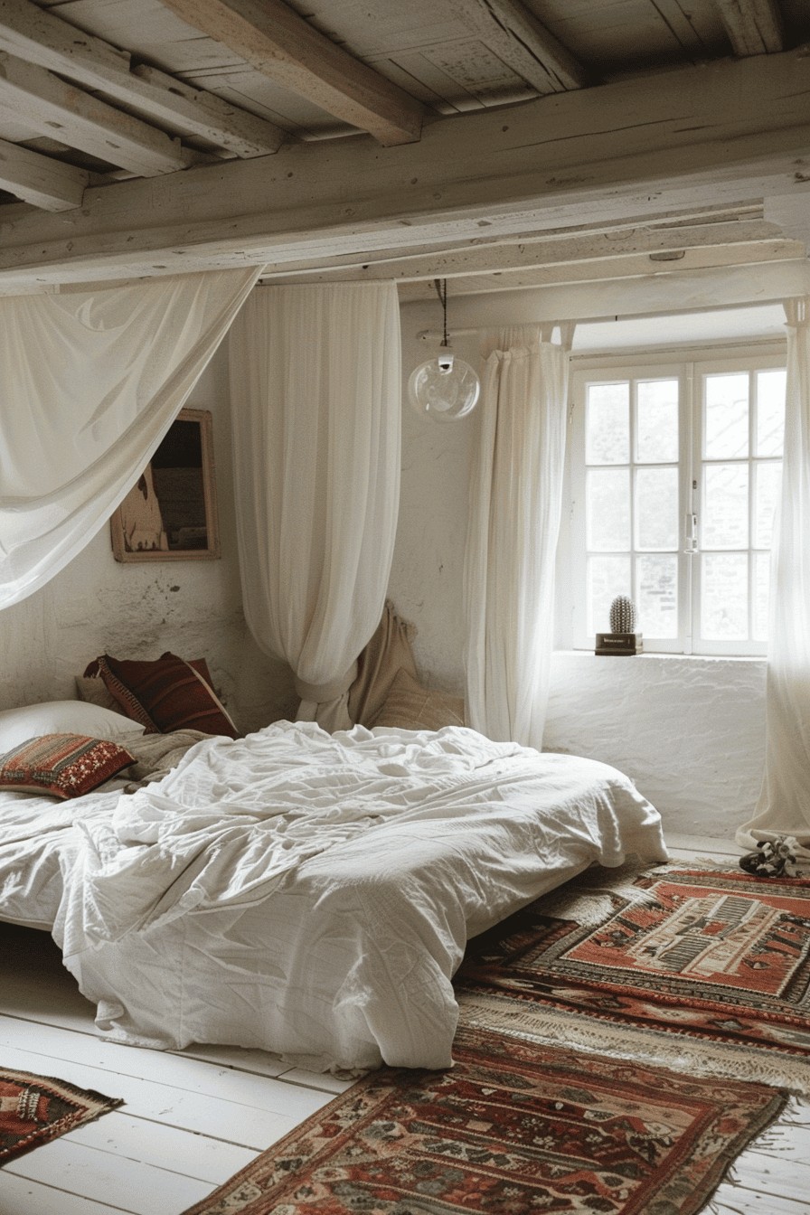 Bright and Airy Boho-Style Bedroom