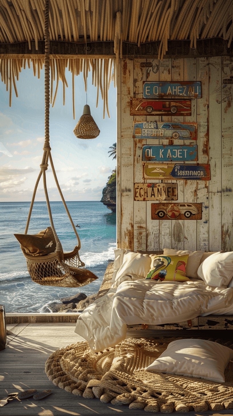 Beachy Bedroom Inspo