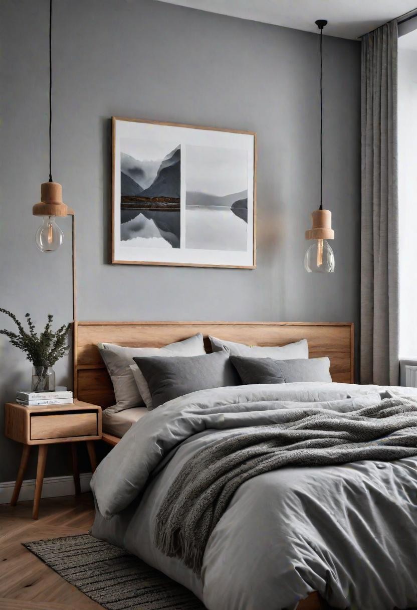 Scandi Grey Bedroom Inspiration