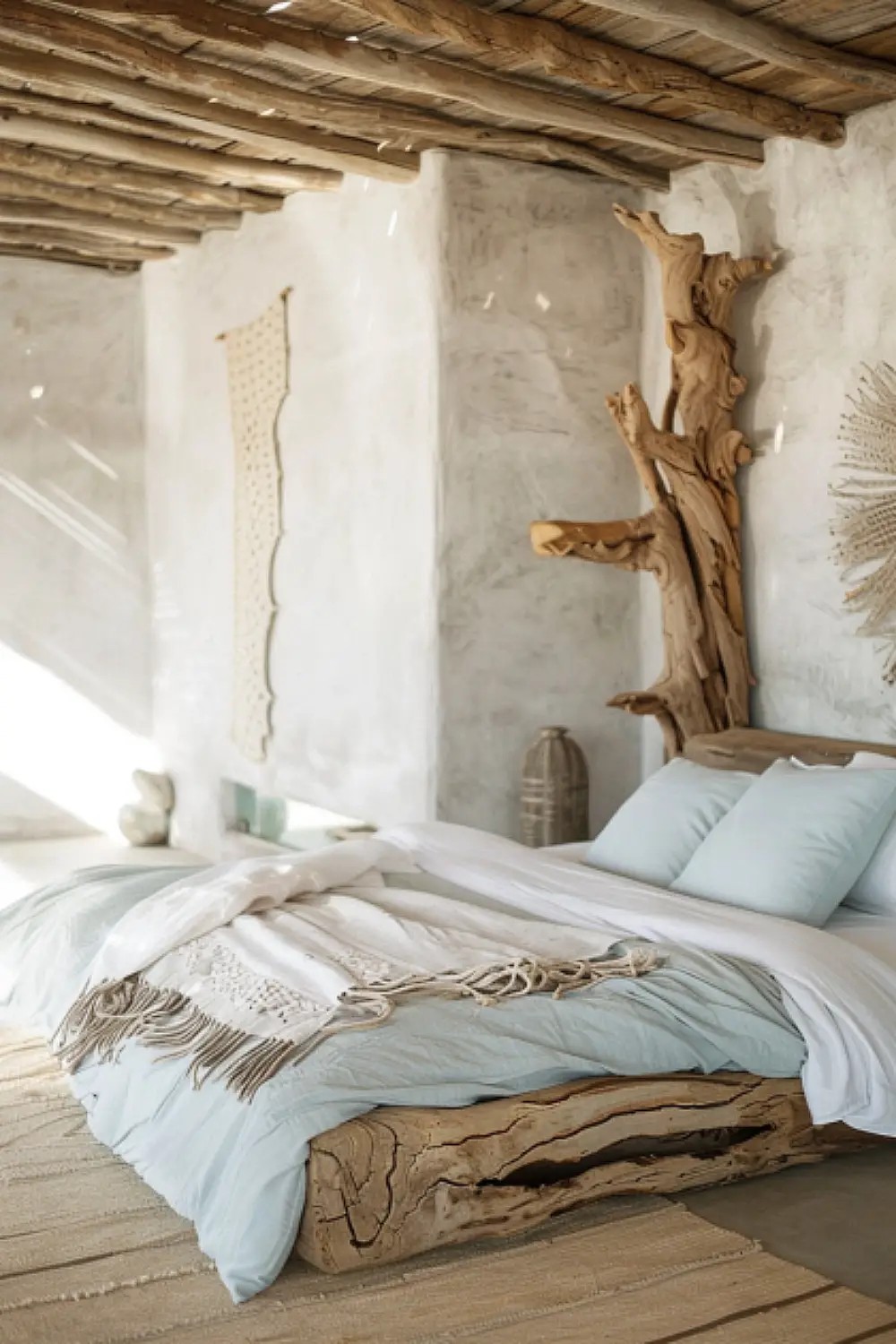 Coastal Inspired Boho Bedroom