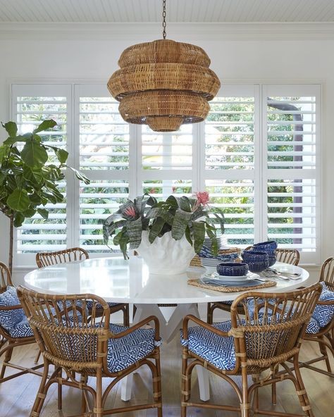 Rattan Elements for Summer Decorating Ideas