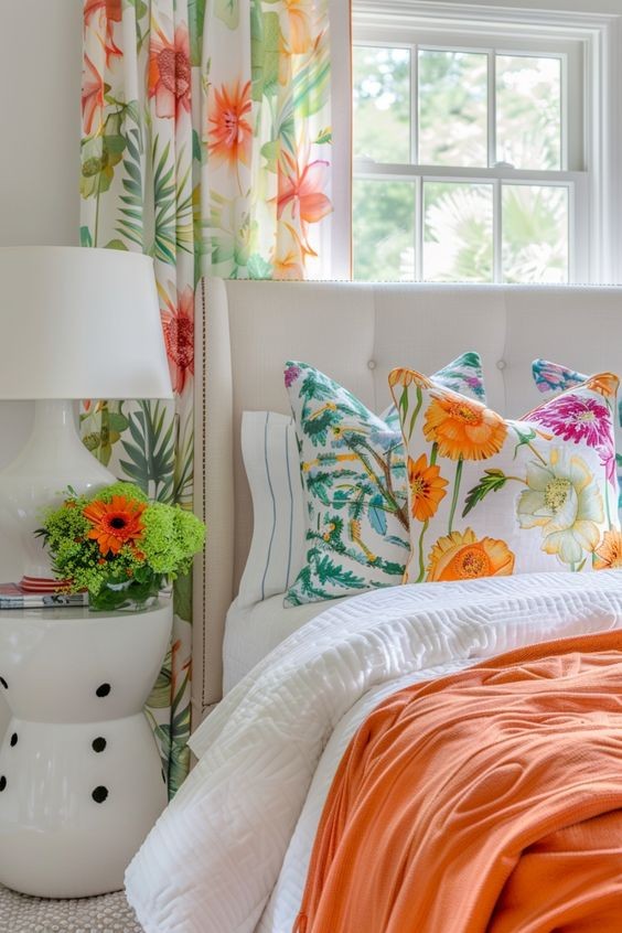 Summer Bedroom Bliss: Floral Delight