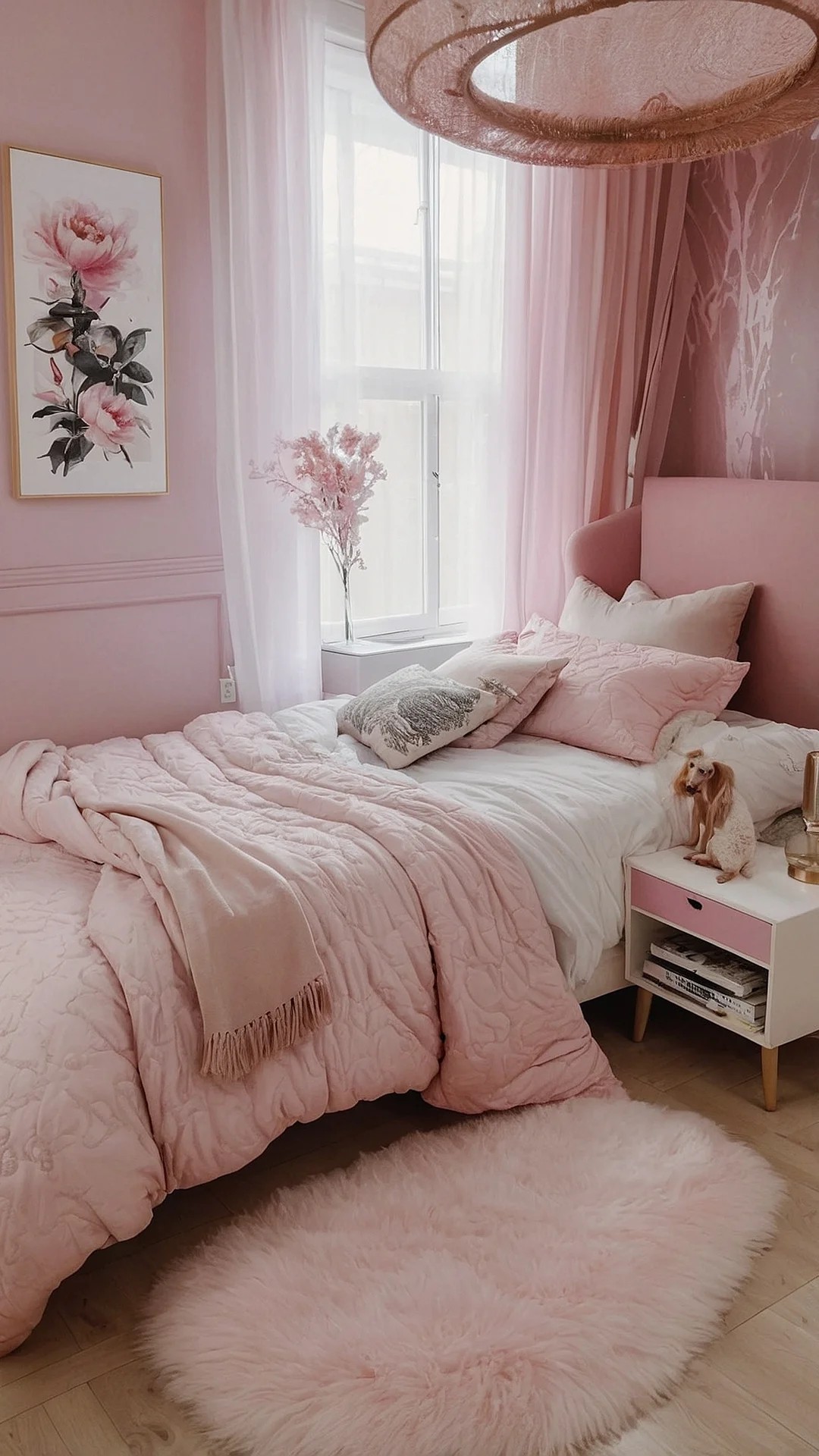 #8 Bubblegum Dreams: Pink Bedroom Revamp