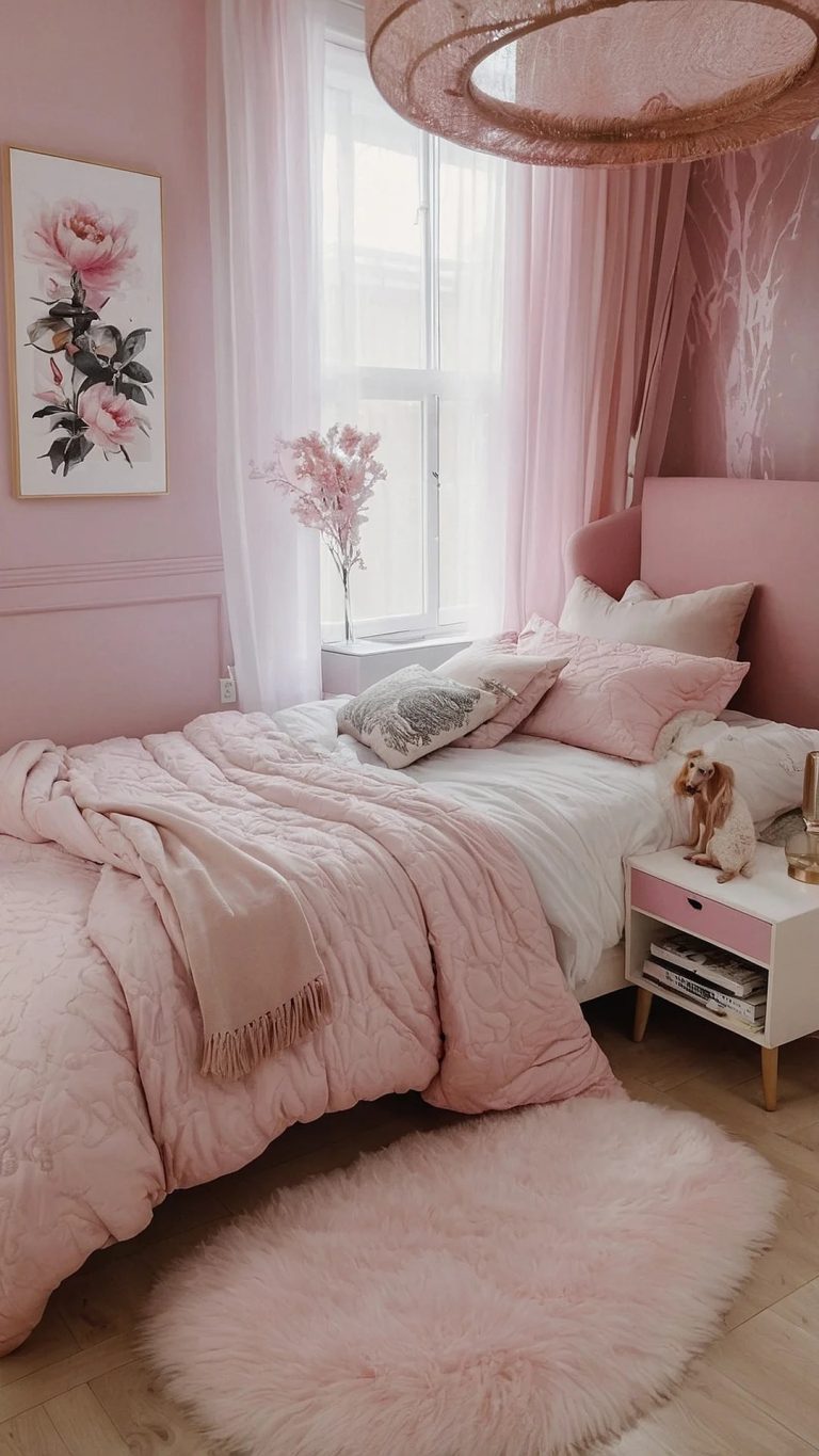 Pink Paradise: 15 Refreshing Ideas For Your Home Bedroom