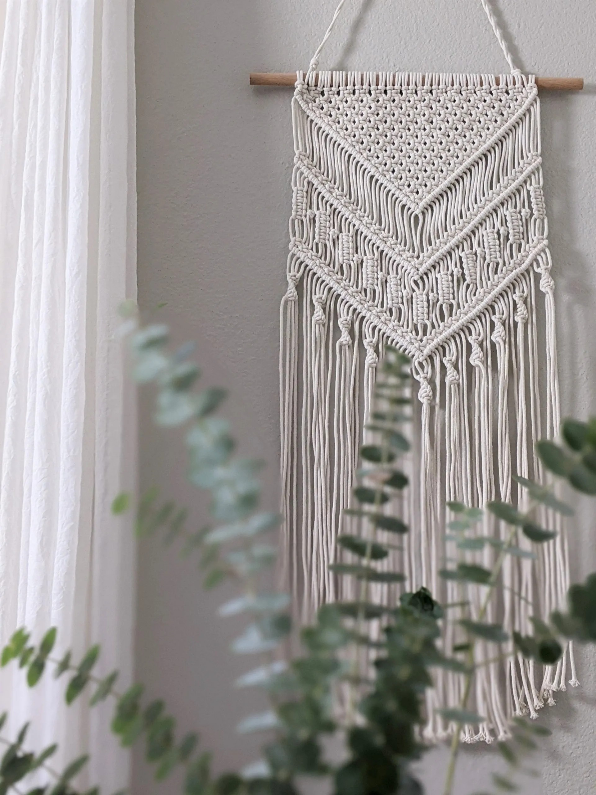 Macrame wall hangings