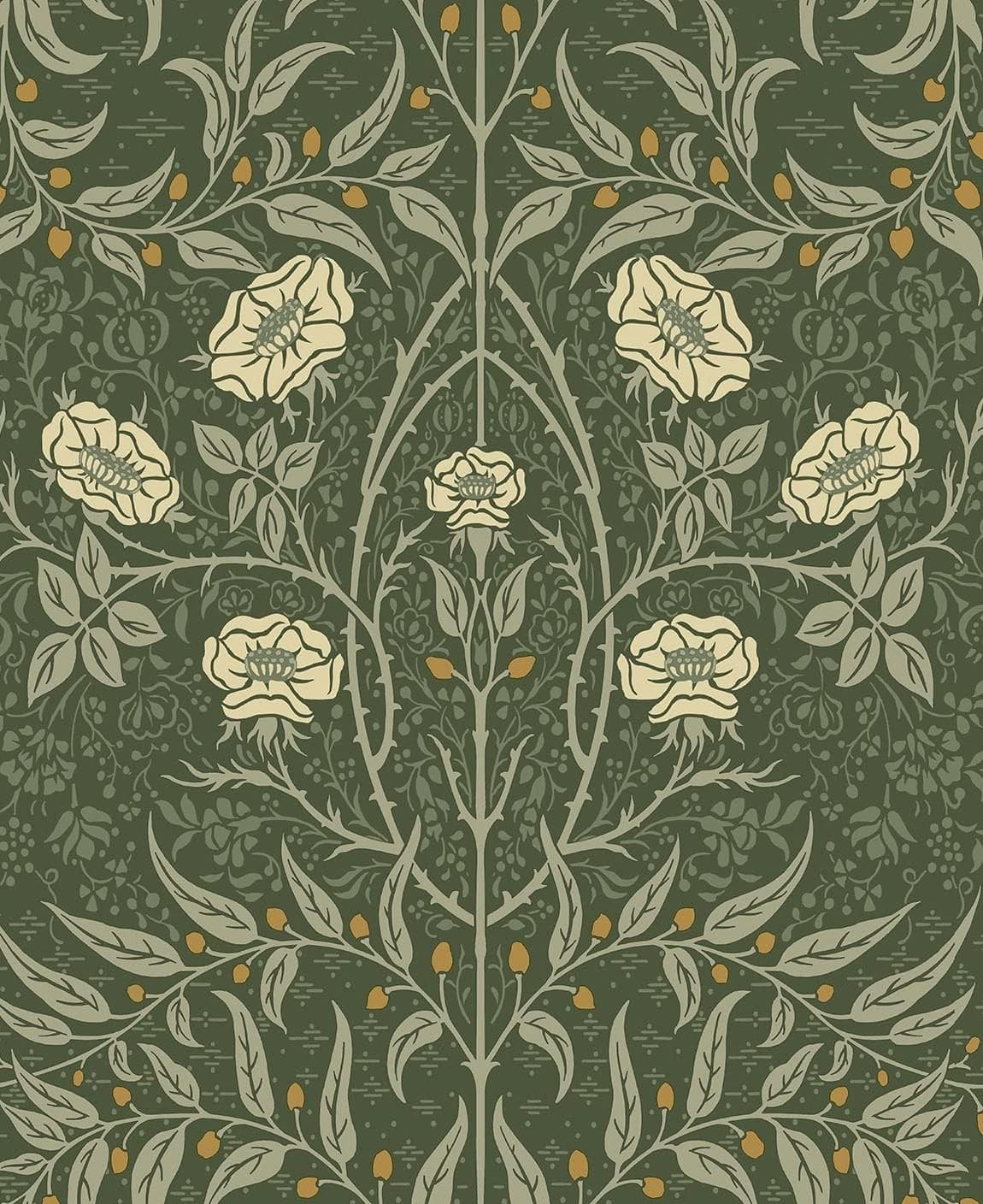 Sage Green Wallpaper can bring in traditional and cozy vibes