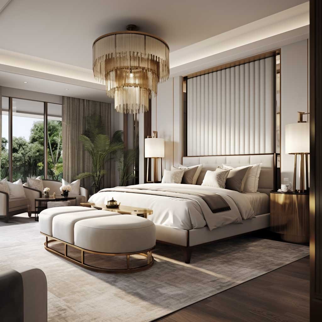 Luxury Meets Comfort in Master Bedroom Interior Decor