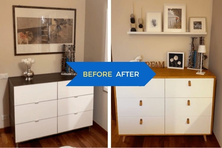 IKEA Besta Dresser Hack