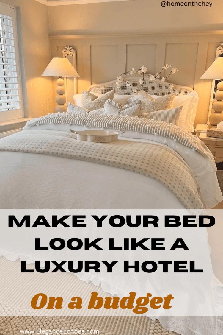 How To Make A Bed Look Fluffy In 6 Easy Steps