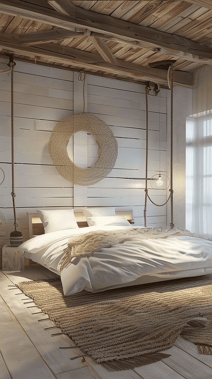 Beachy Bedroom Inspo