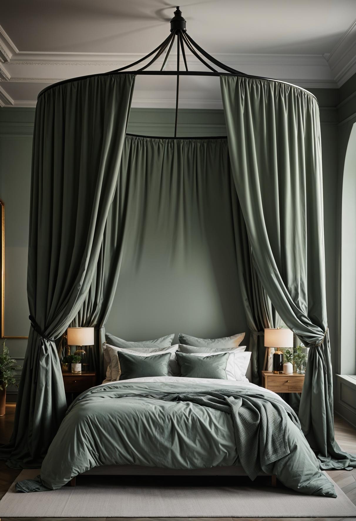 Elegant Canopy Bed Styling Ideas