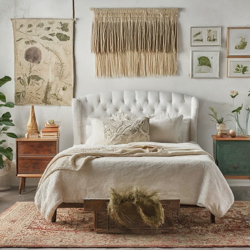 Refreshing Your Bedroom with Vintage Rugs and Textures