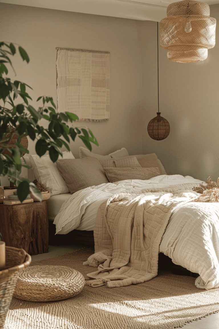 29 Japandi Boho Bedroom Ideas