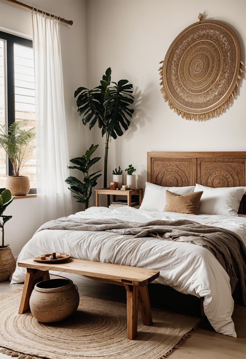 Serene Boho Bedroom Ideas