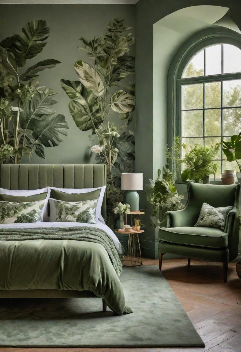 Botanical Print Upholstery