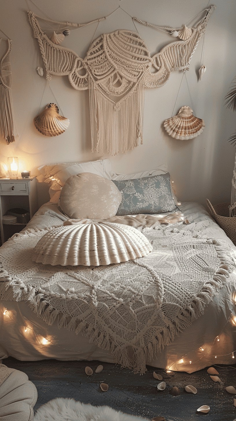 Beachy Bedroom Inspo