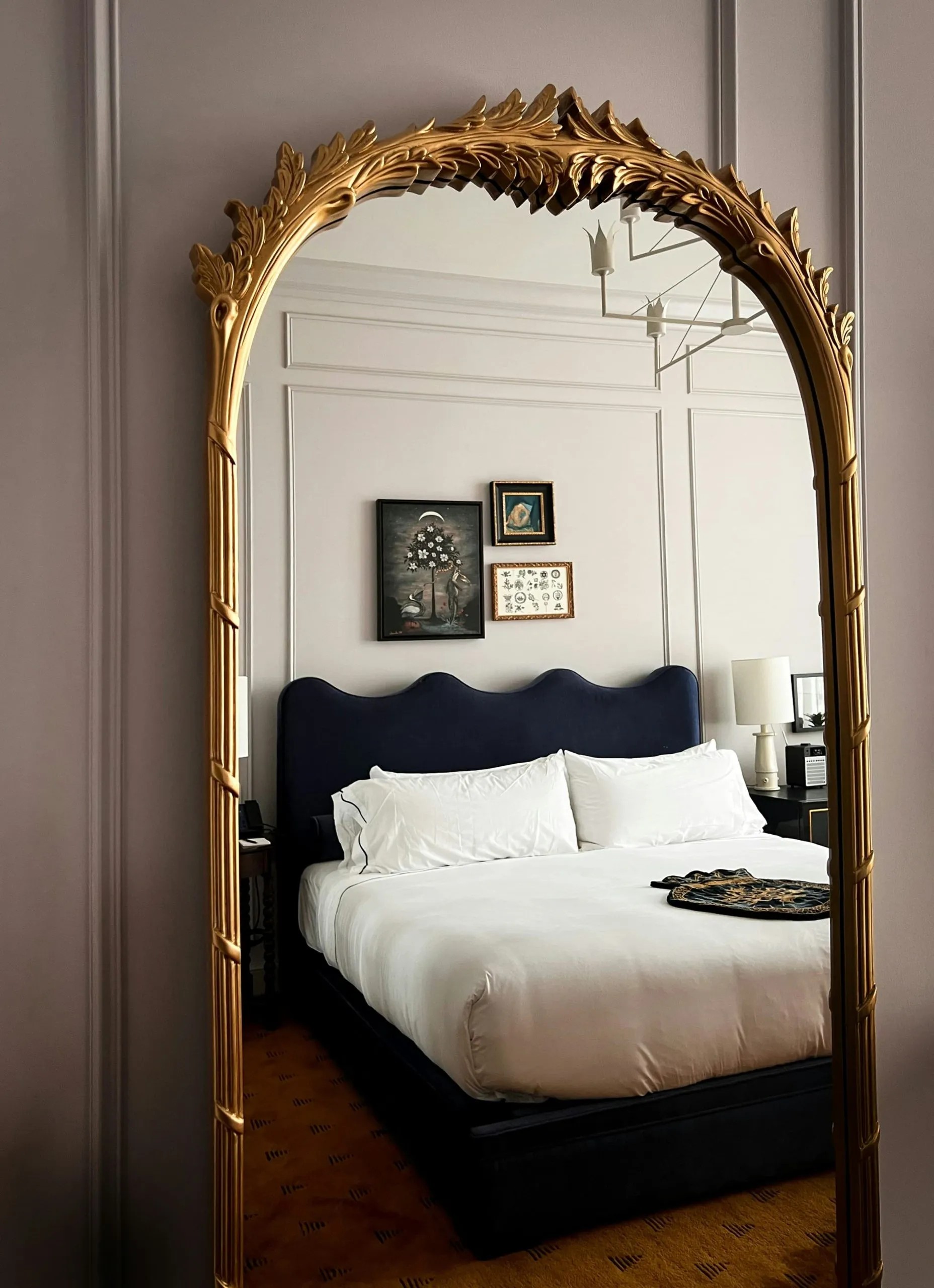 Make A Statement With Large Mirrors