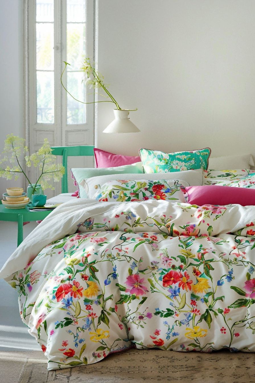 Add Colorful Bedding