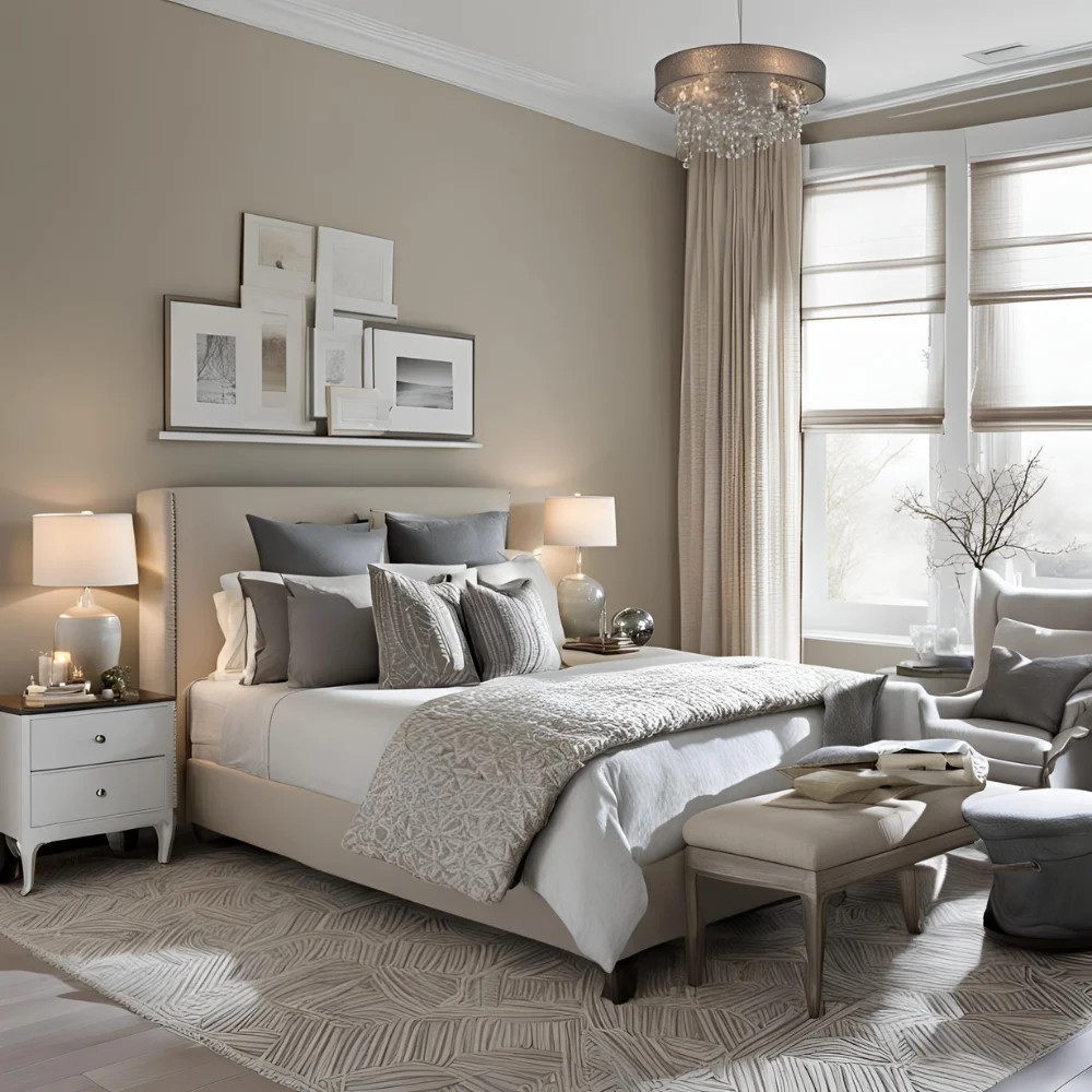 Beige and Grey Bedroom Ideas