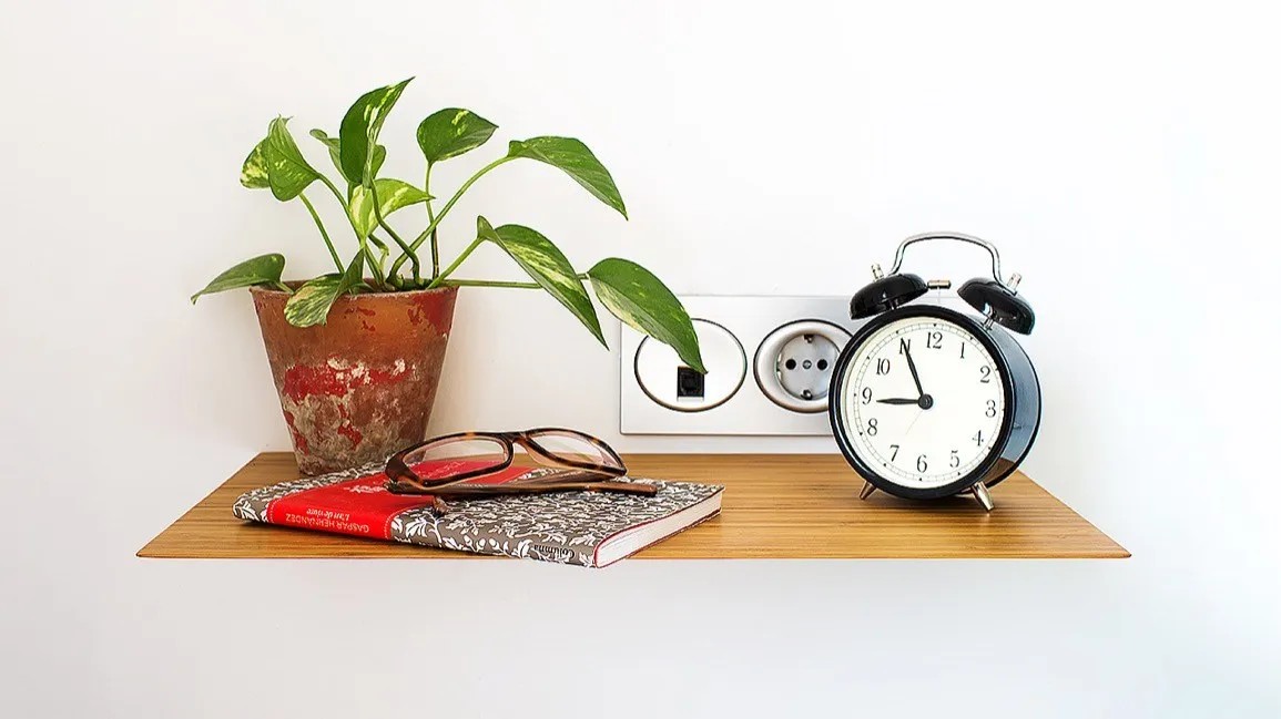 Bamboo IKEA Cutting Board Floating Nightstand