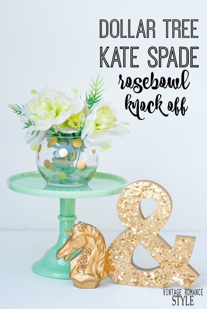 Kate Spade Rosebowl Knock Off