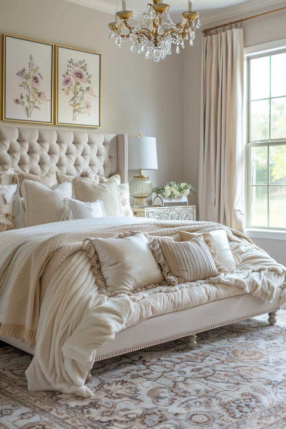 Boho Chic Elegance: Stylish Bedroom Oasis