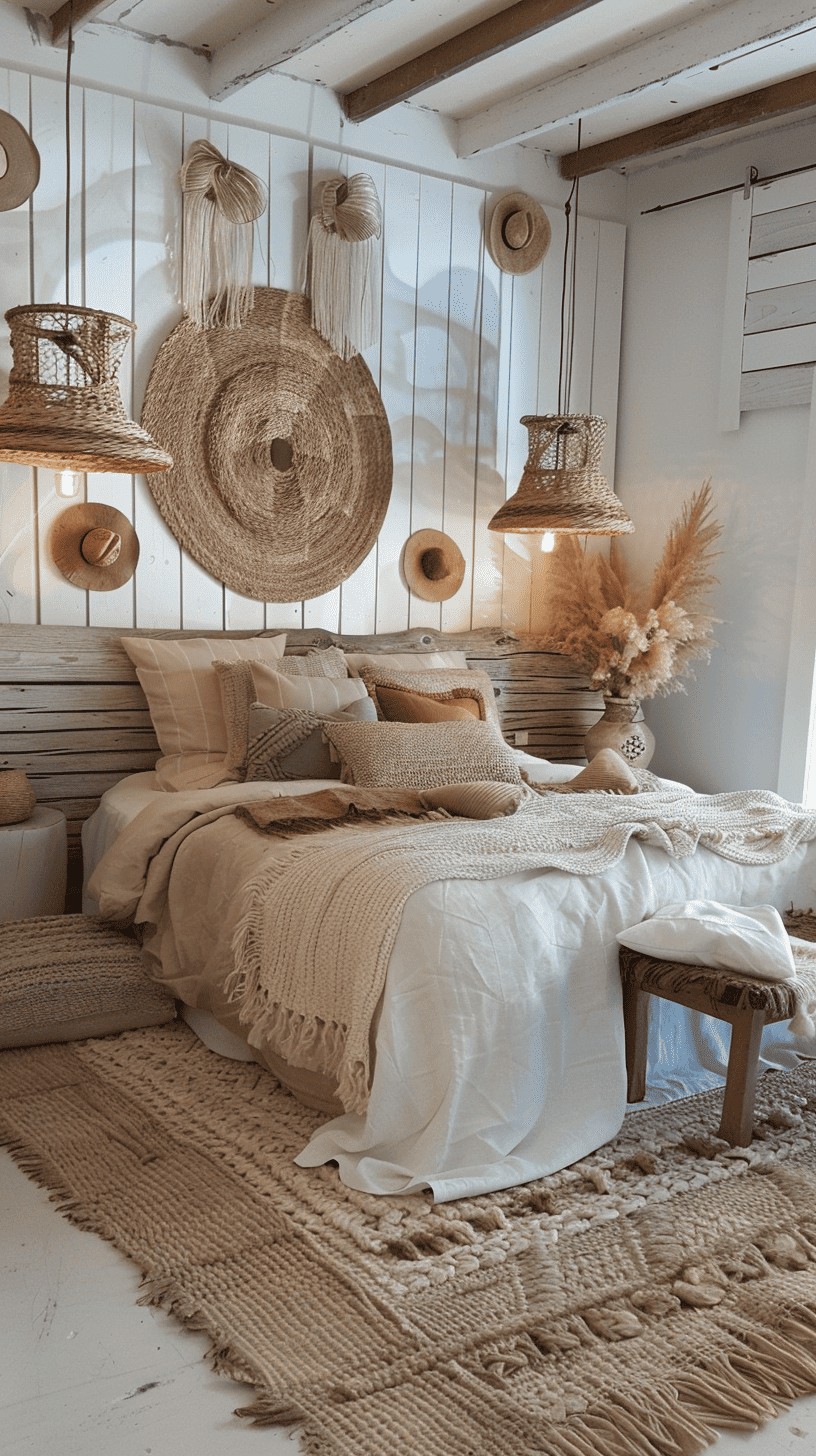 Beachy Bedroom Inspo