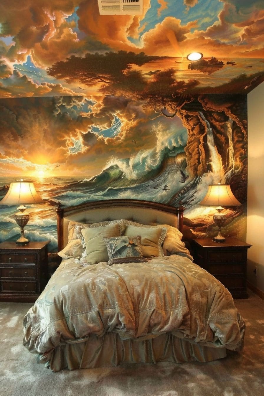 Include a Bedroom Wall Mural