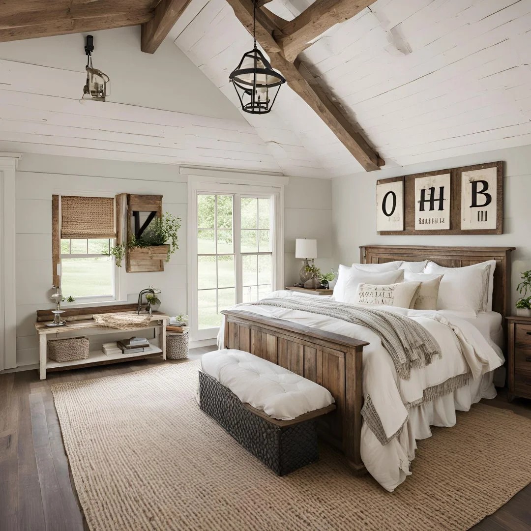 Farmhouse Guest Bedroom Ideas