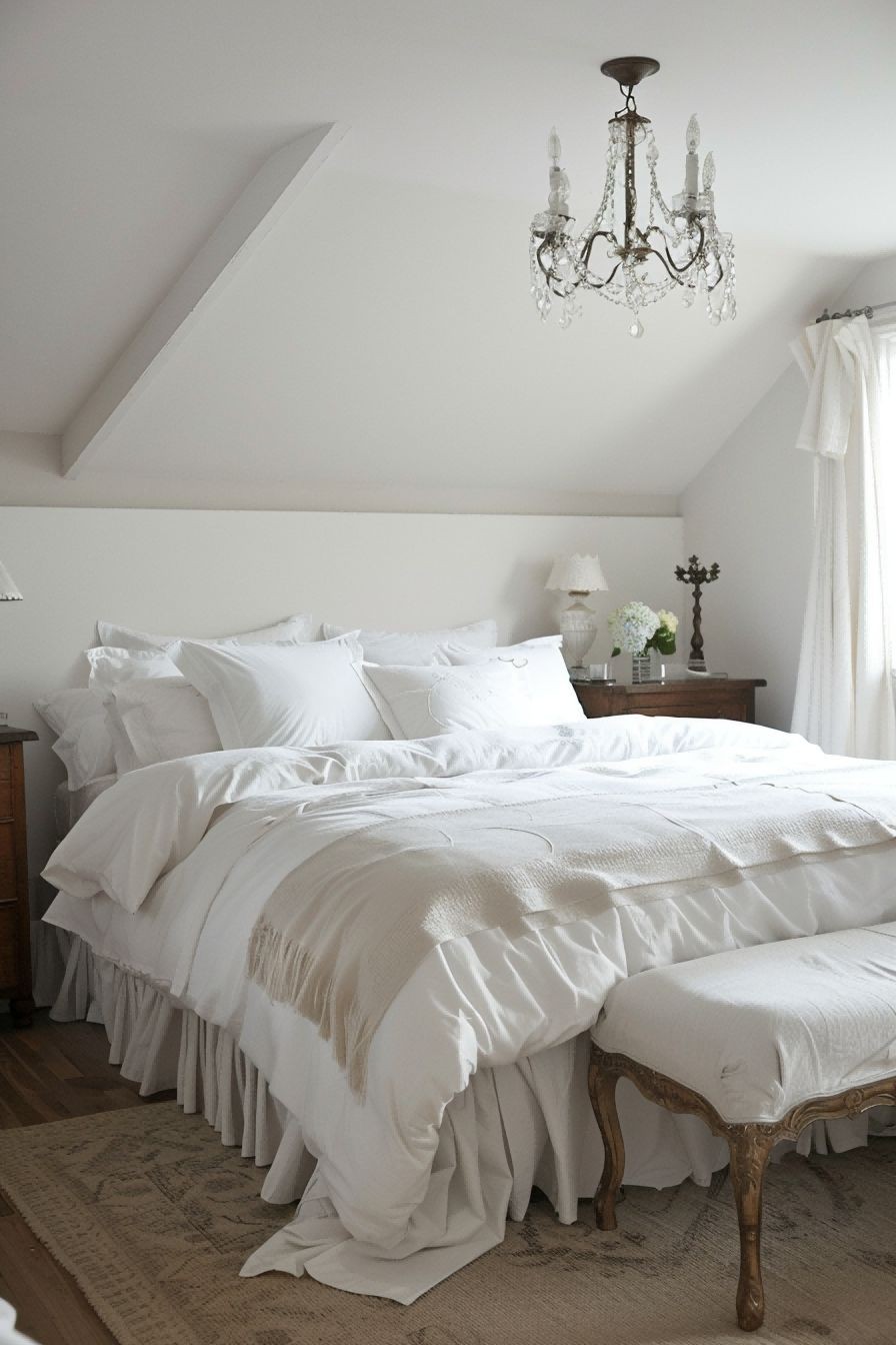 Choose Timeless White Bedding