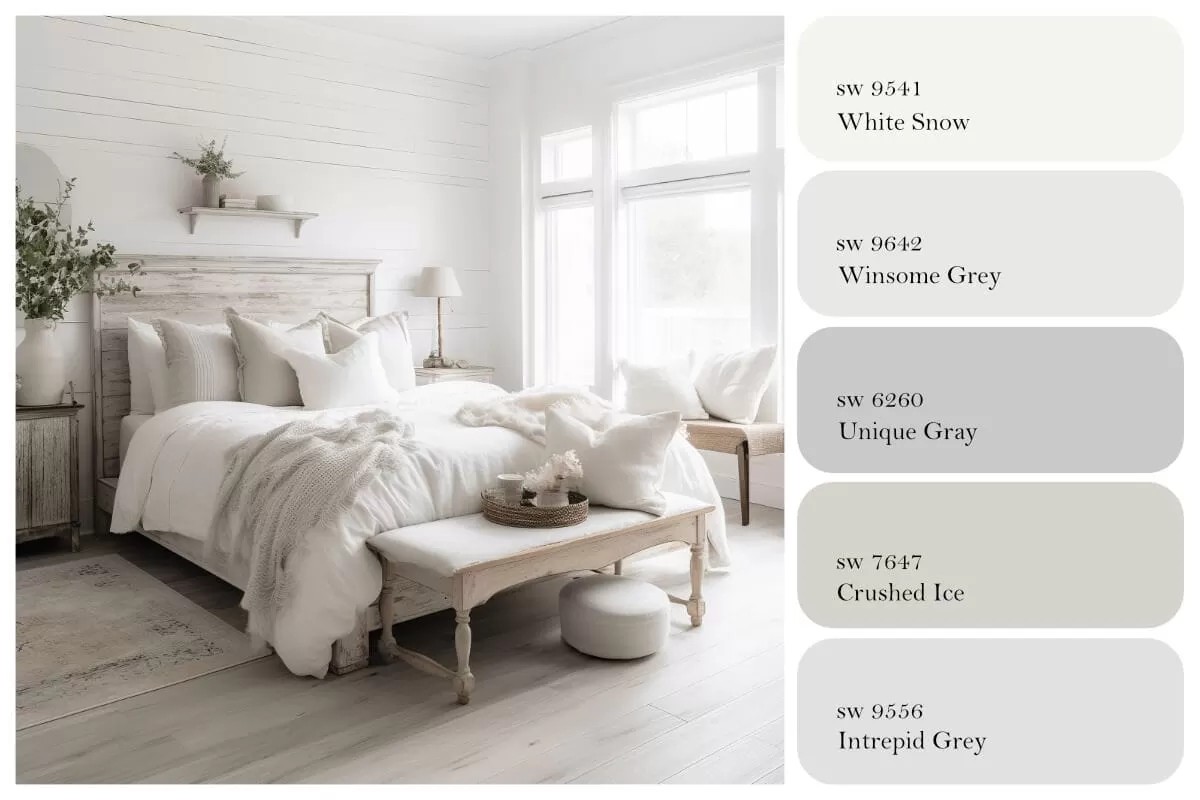 Shades Of White And Gray