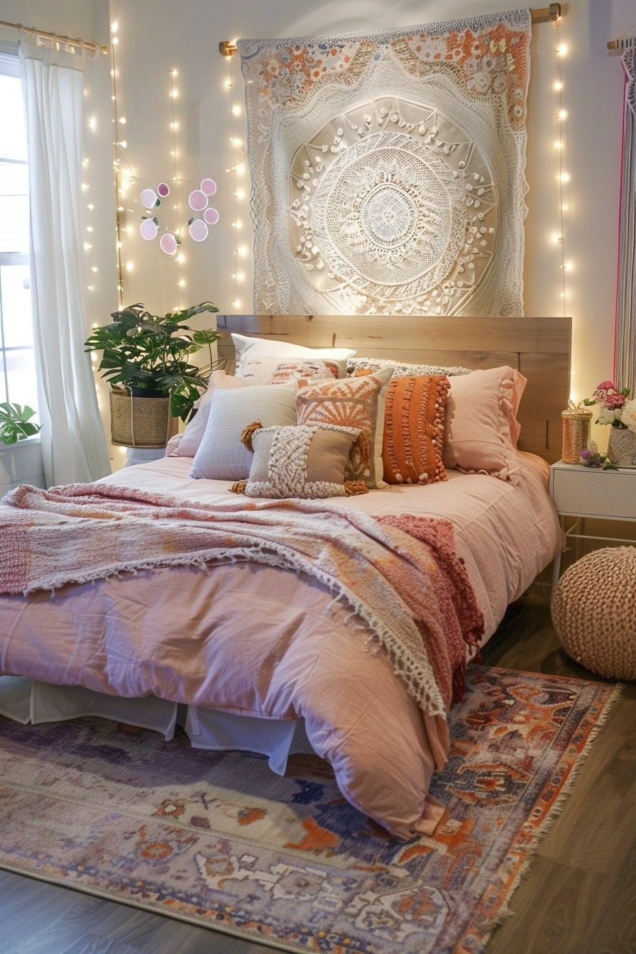 Snug Corner: Boho Bedroom Decor for Teens