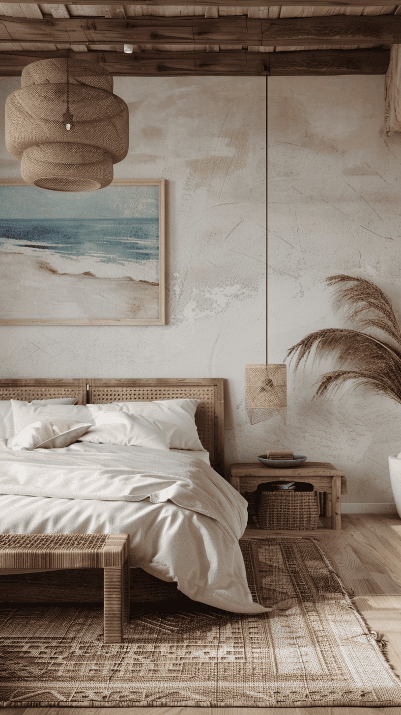 Beachy Bedroom Inspo