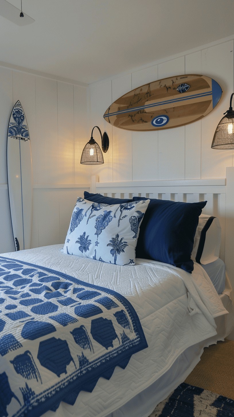 Beachy Bedroom Inspo