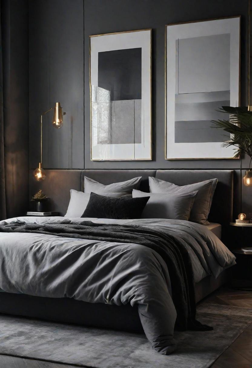 Chic Grey Bedroom Inspiration