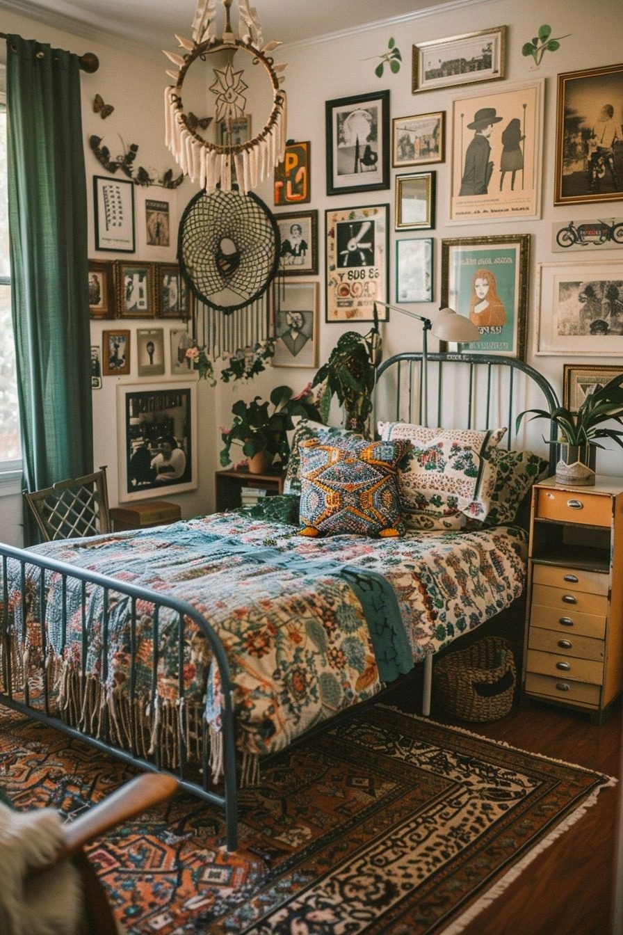 Trendy Nook: Boho Bedroom Decor for Teenagers