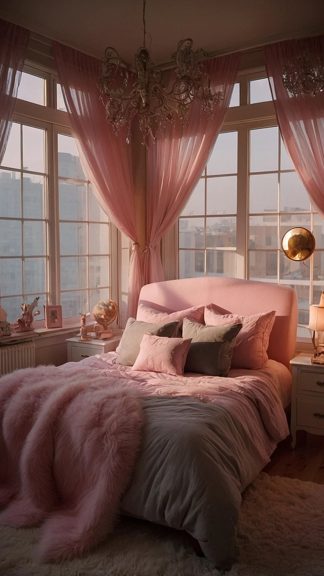 #7 Cotton Candy Dreams: Pink Bedroom Revitalize