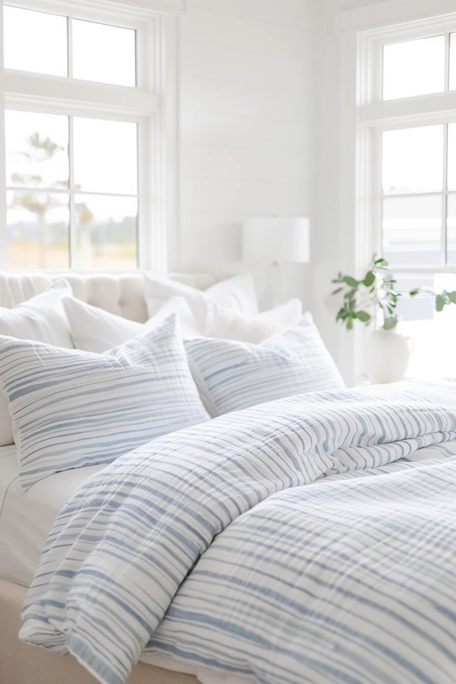 Upgrade Bedding to Lighter Fabrics