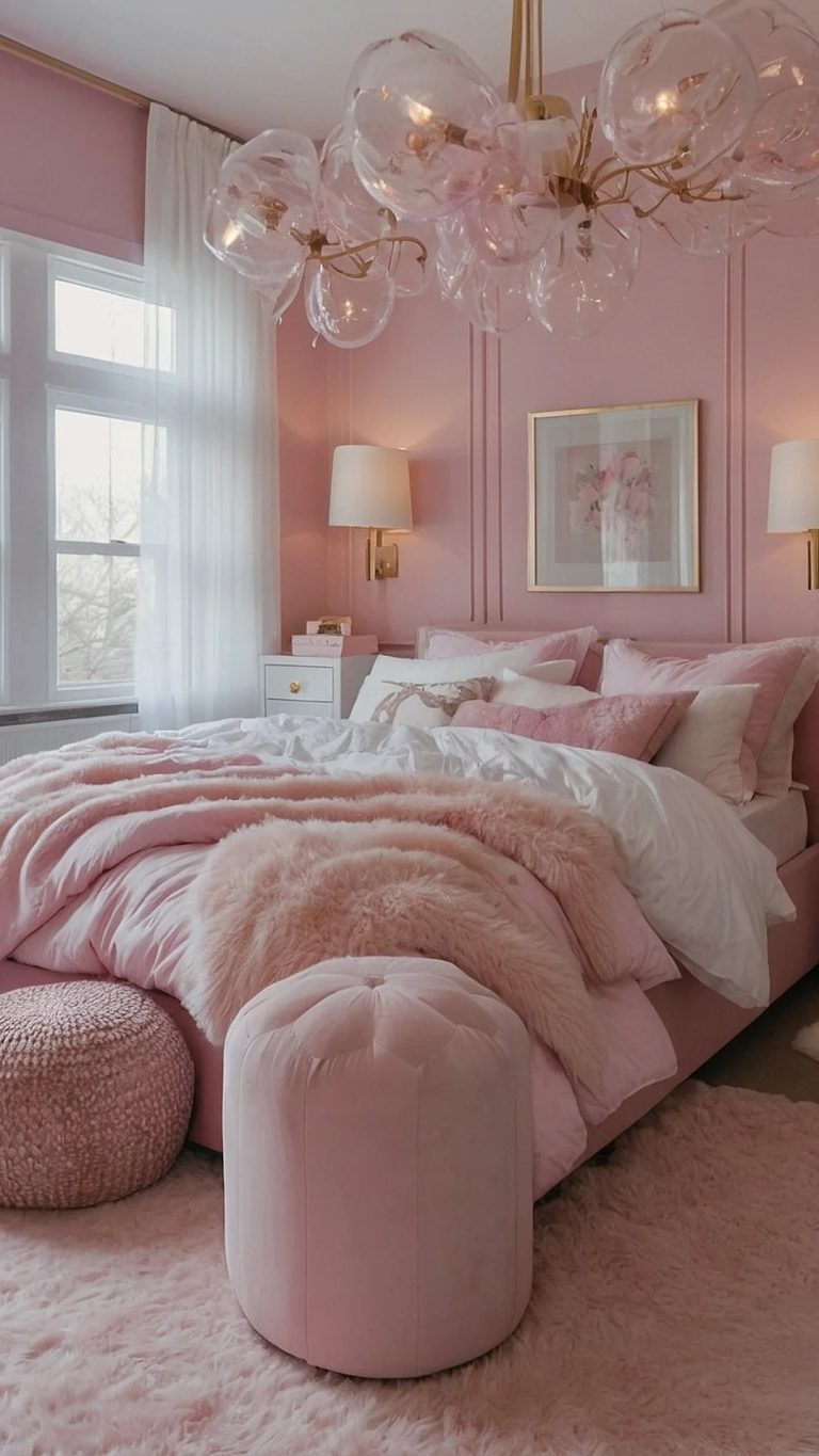 Pink Splendor: 15 Delightful Home Bedroom Makeover Concepts