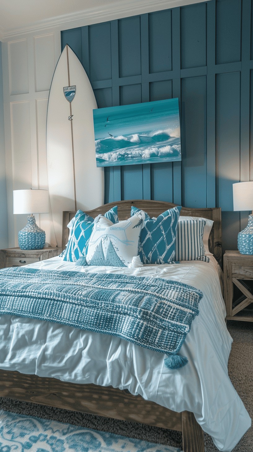 Beachy Bedroom Inspo