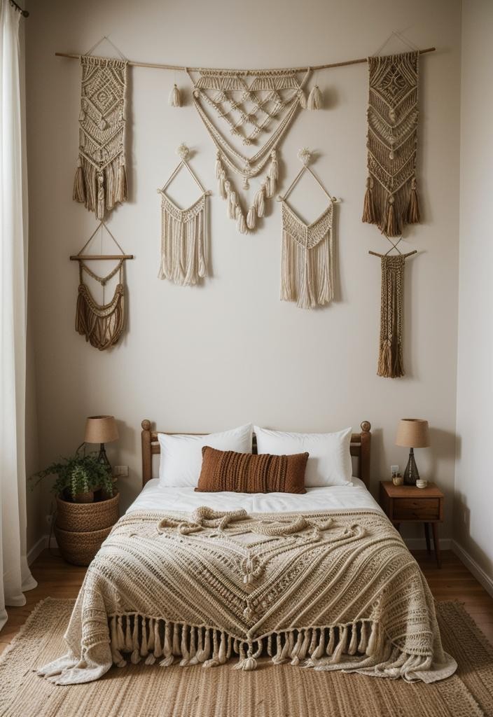 Boho Macrame Wall Hangings