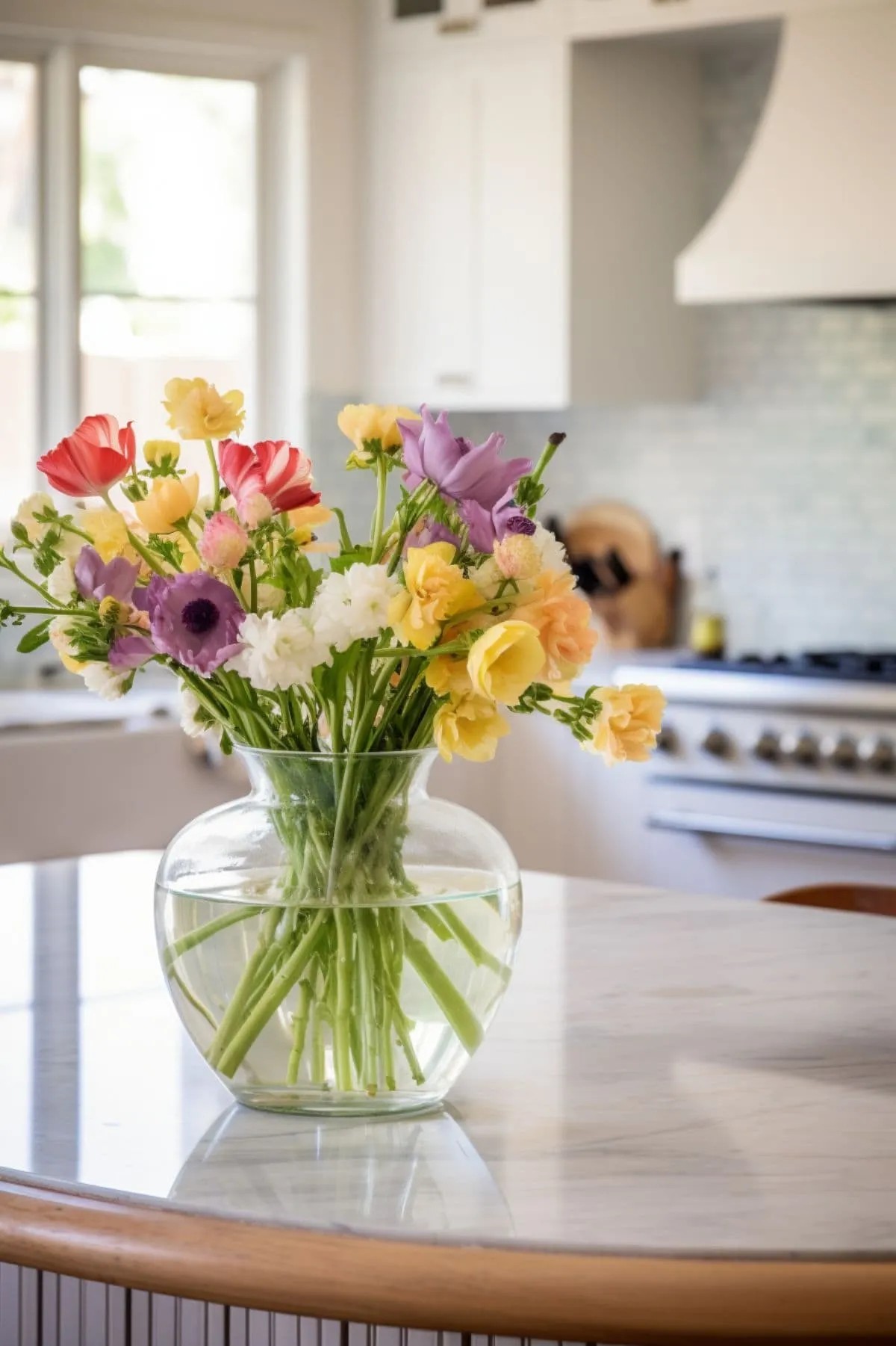 Use Fresh Flowers and Plants