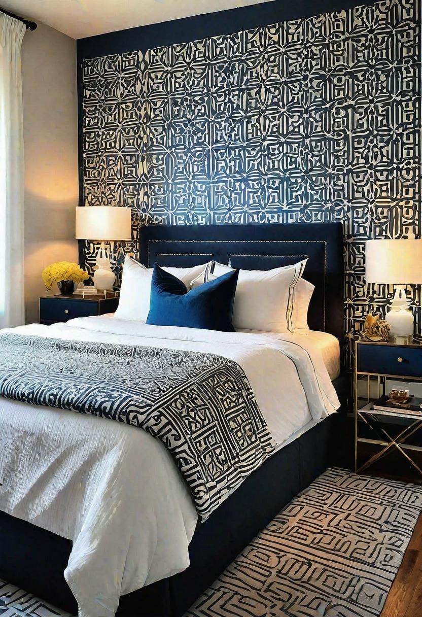 Stenciled Accent Wall Solutions