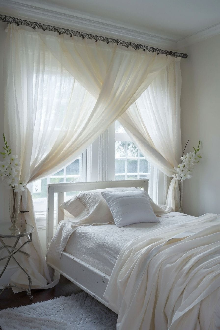 Hang Gauzy Curtains