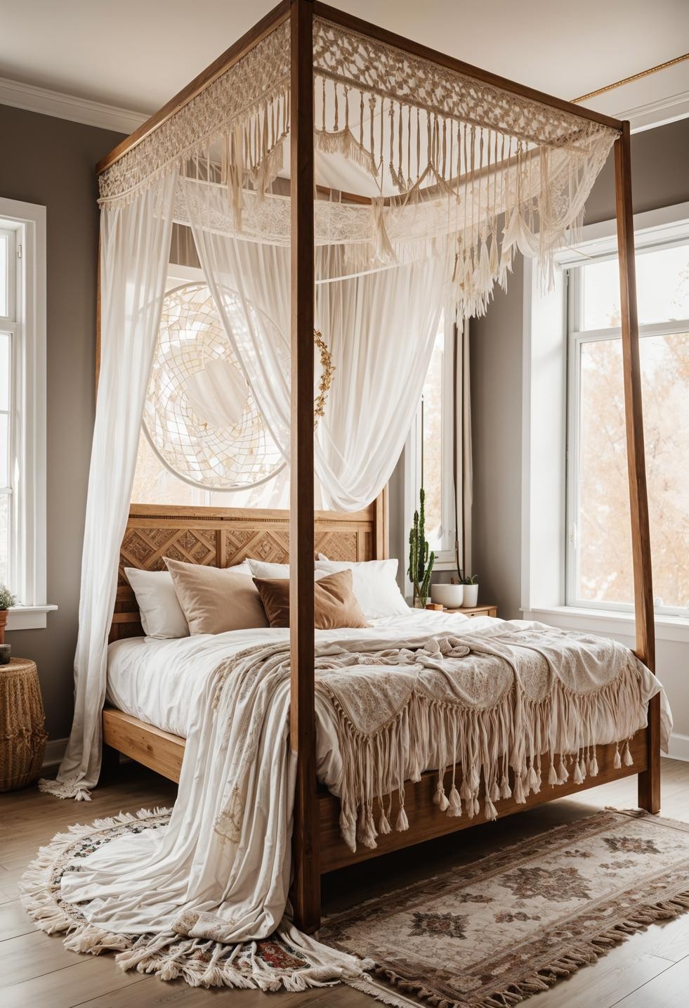 Boho Canopy Bed Inspiration